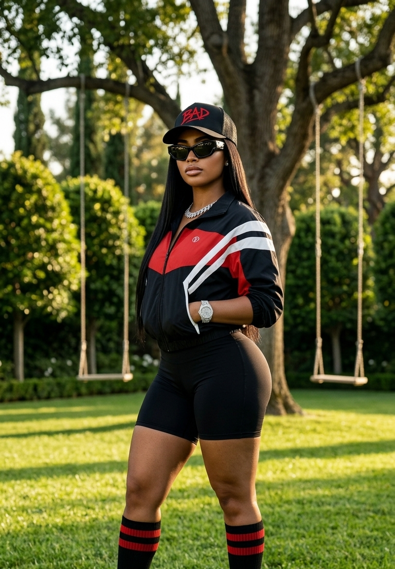 BAD embroidered foam trucker hat