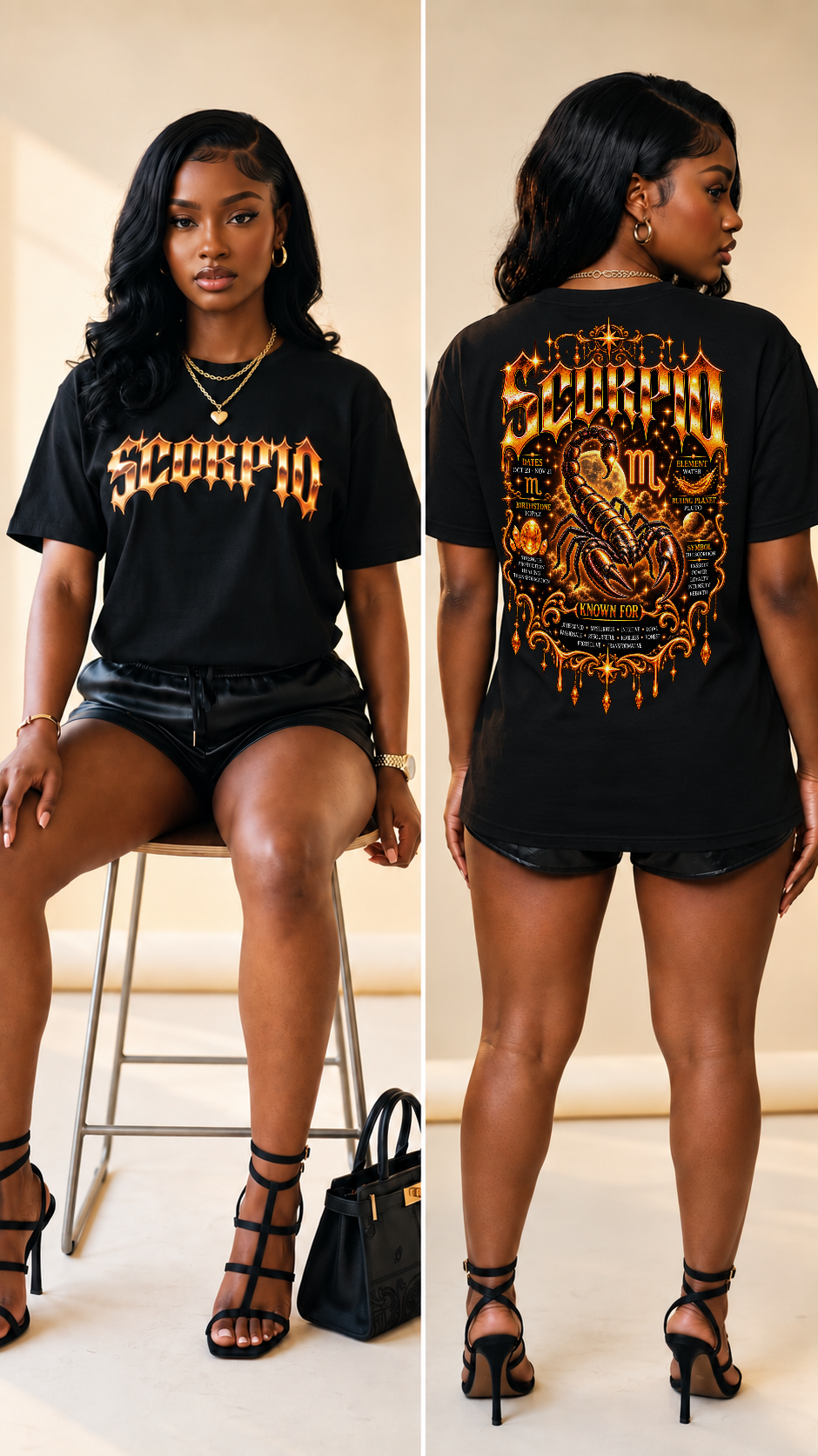 Scorpio adult tee