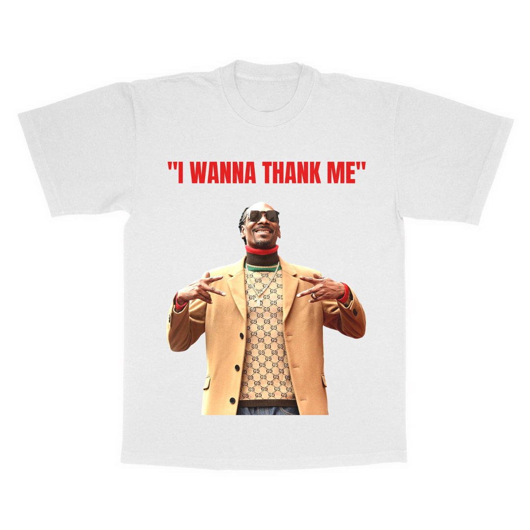 I wanna thank me adult t-shirt