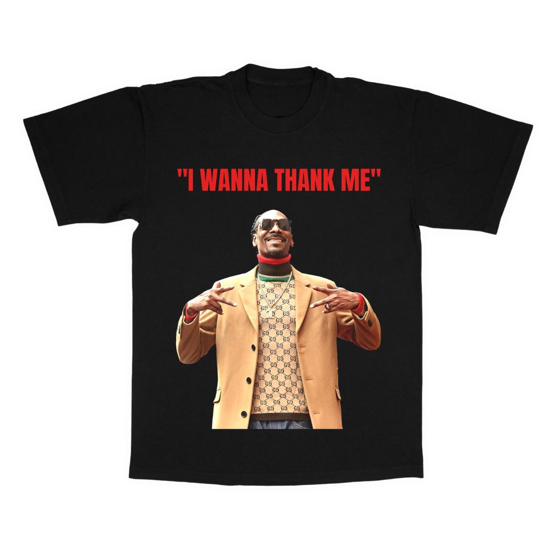 I wanna thank me adult t-shirt