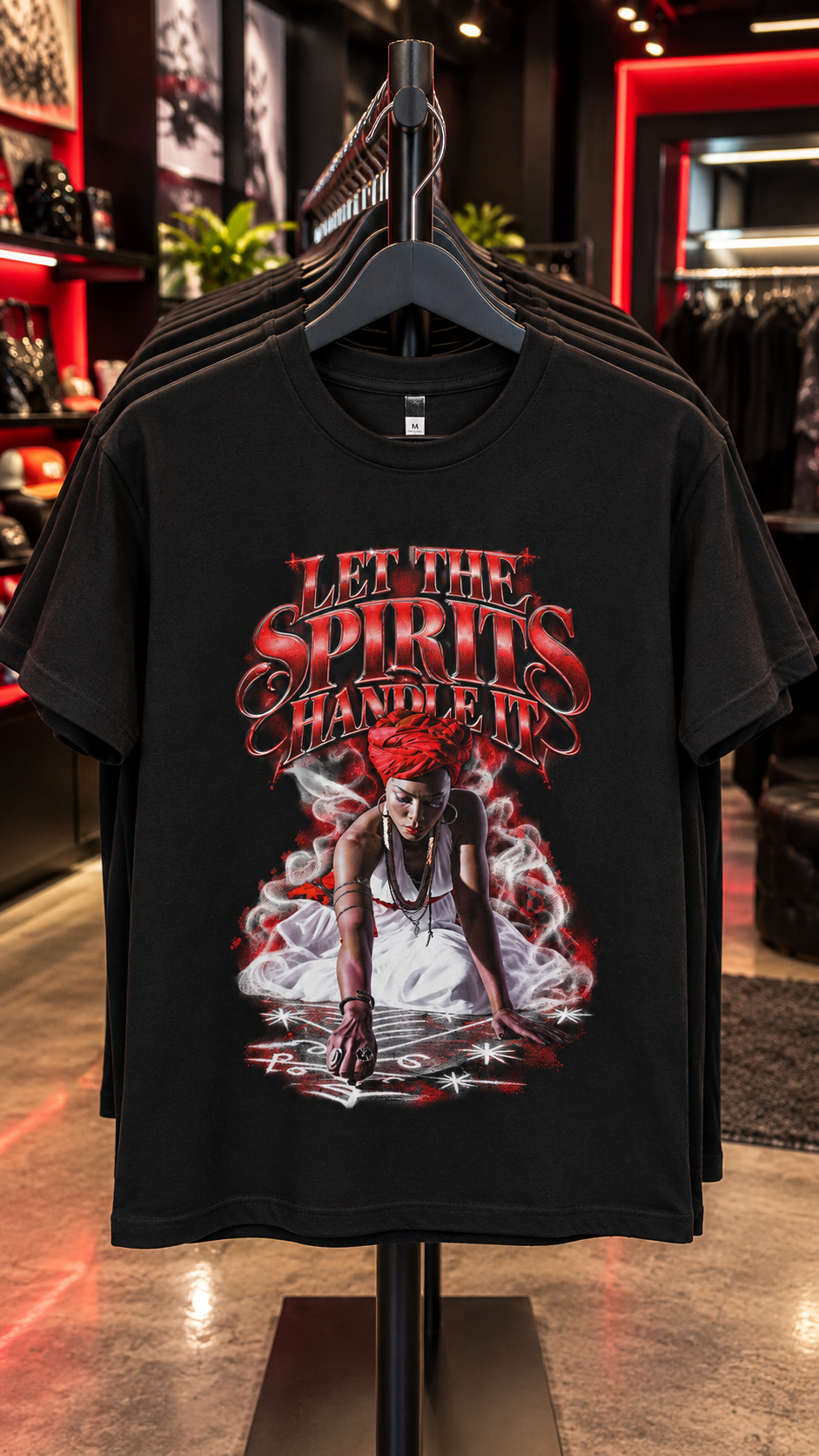 Let The Spirits Handle It adult tee