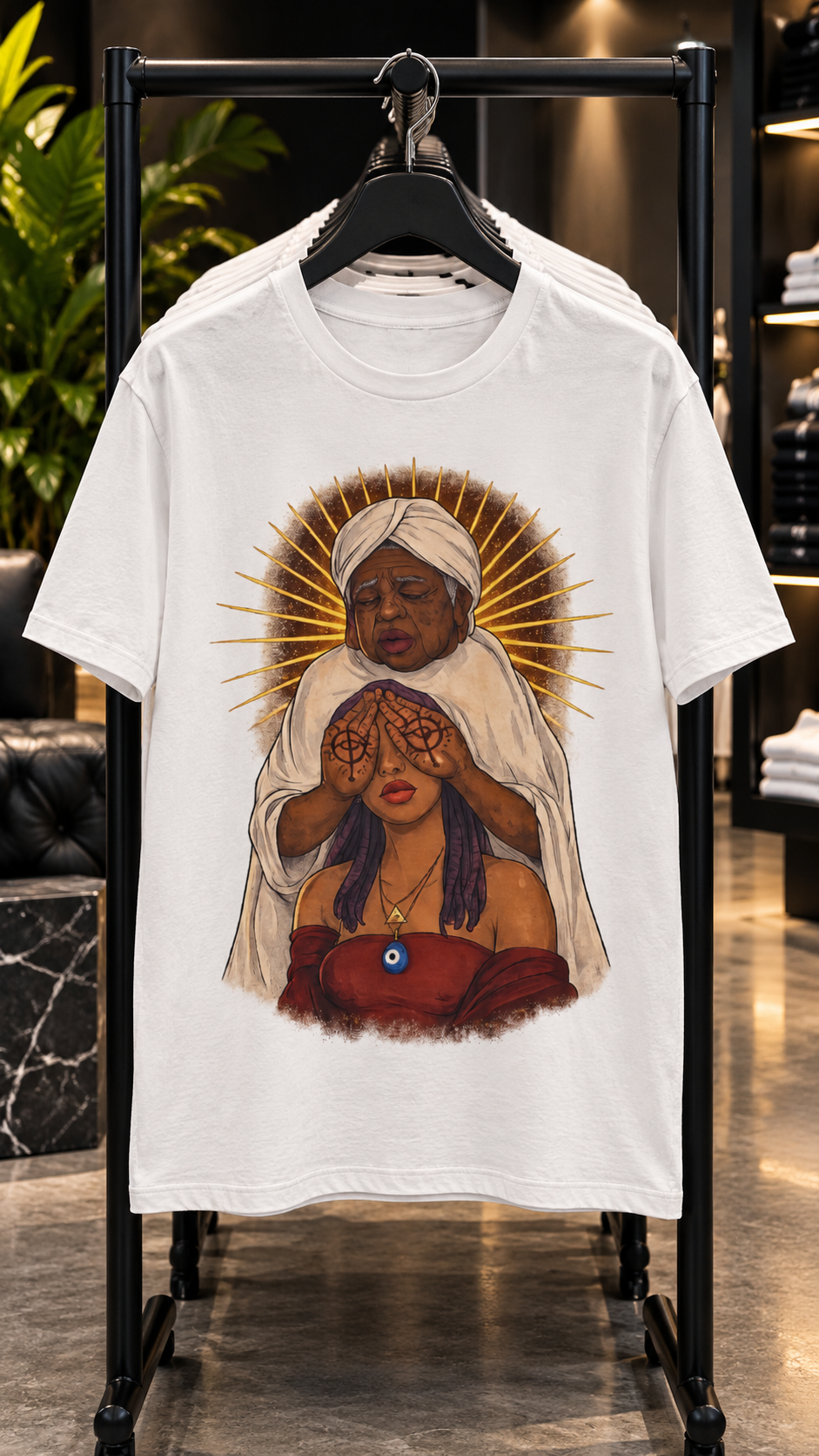 Protected adult tee
