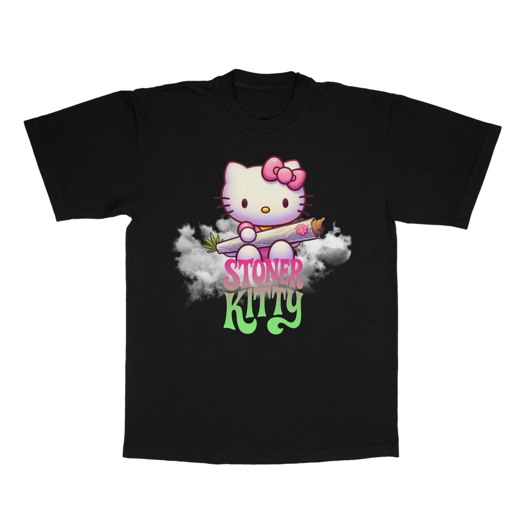 Stoner Kitty adult t-shirt
