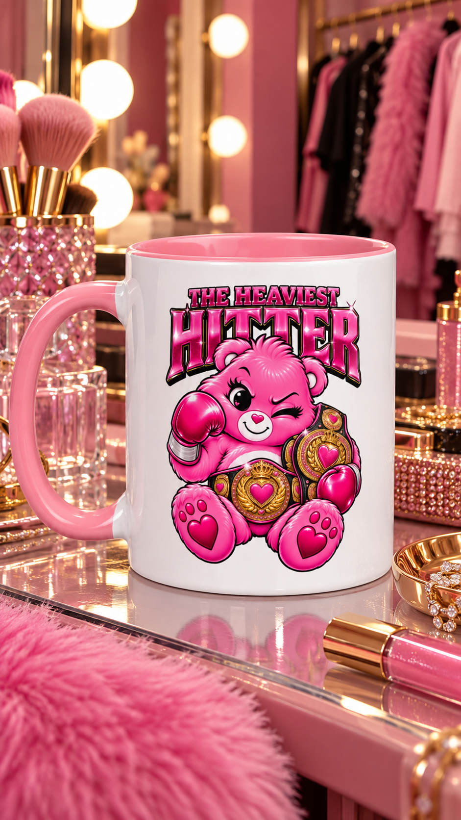 The Heaviest Hitter glossy mug