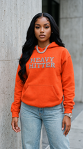 Heavy Hitter embroidered adult hoodie