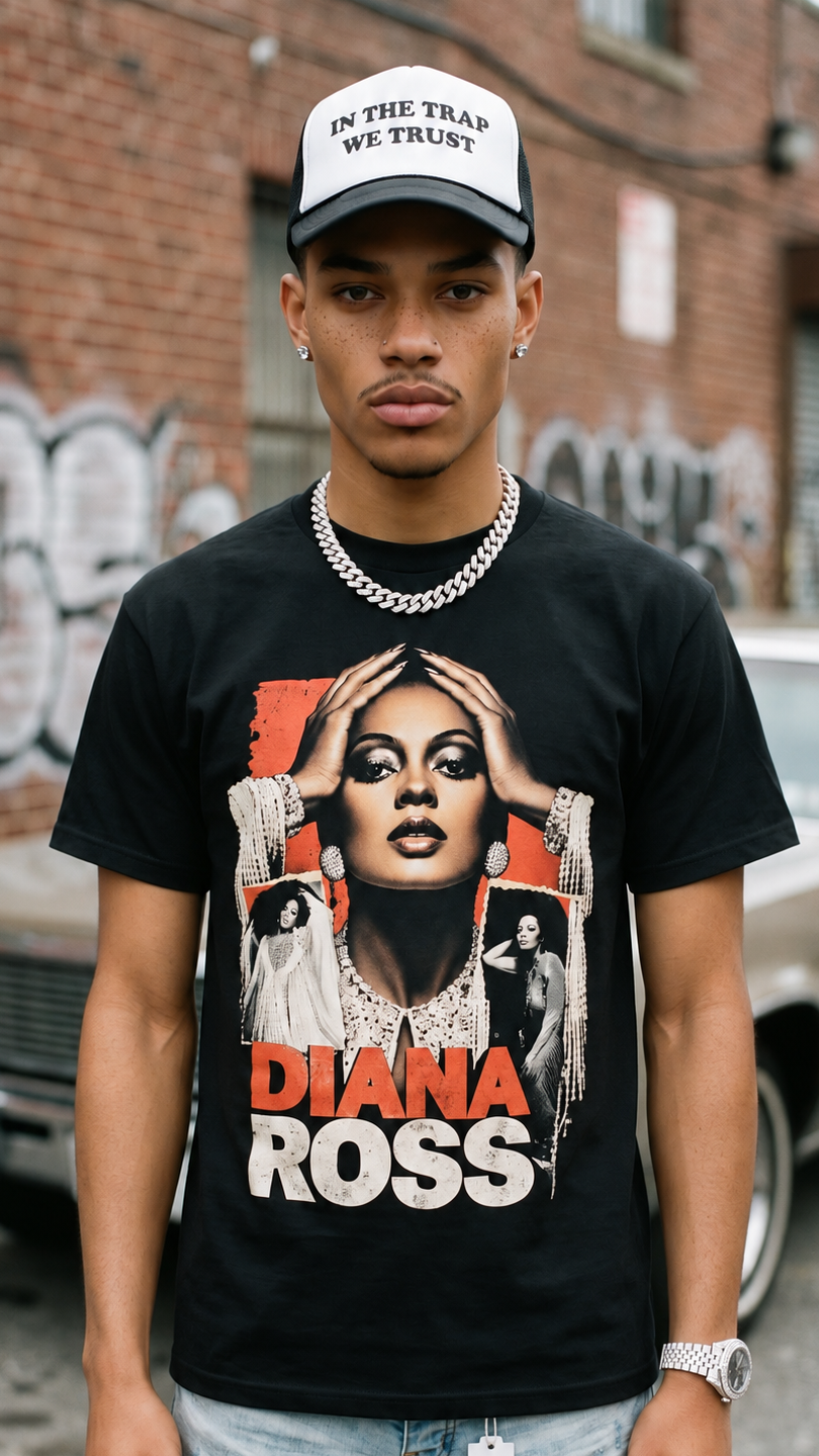 Diana Ross adult tee