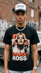 Diana Ross adult tee