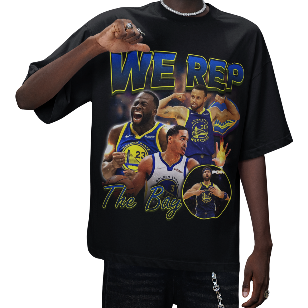We Rep The Bay adult t-shirt