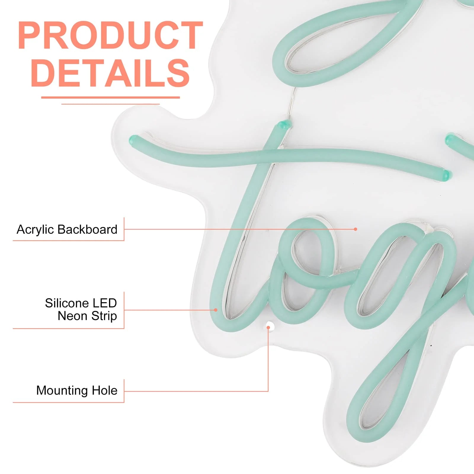 Better Together Neon Sign for Wall Decor, 15.7X12.6 Inch Dimmable Switch Blue Art Signs Led Neon Light for Wedding, Engagement, Valentines Day, Birthday, Holiday Party, Home Banquet Decoration