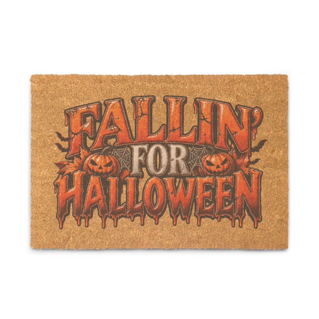 Fallin' For Halloween doormat