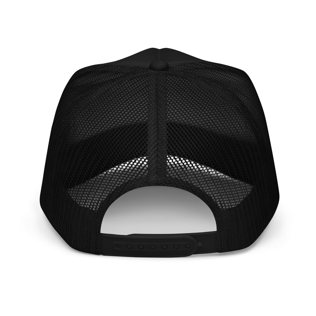 In God's Hands embroidered foam trucker hat