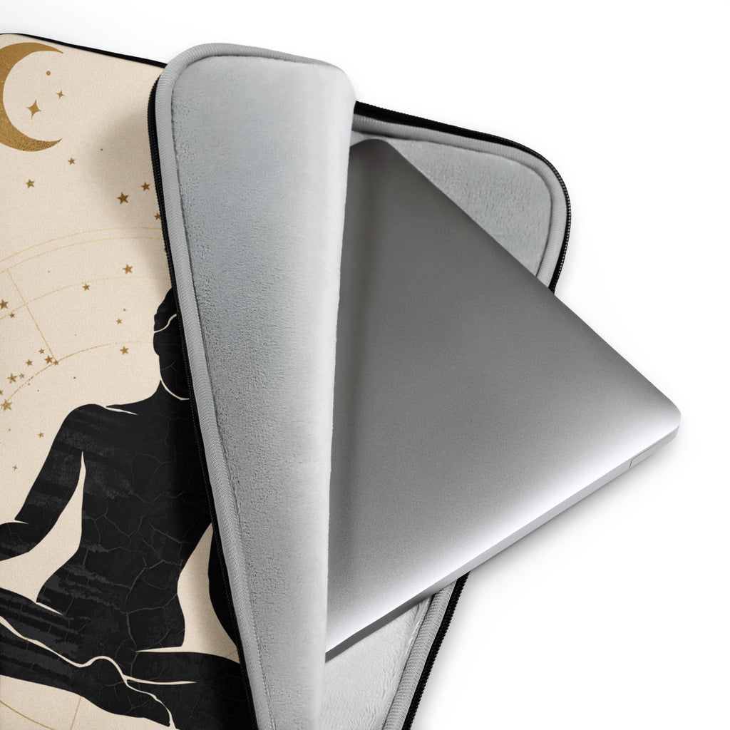 Meditation laptop sleeve