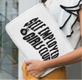 Self Employed Girls Club laptop sleeve