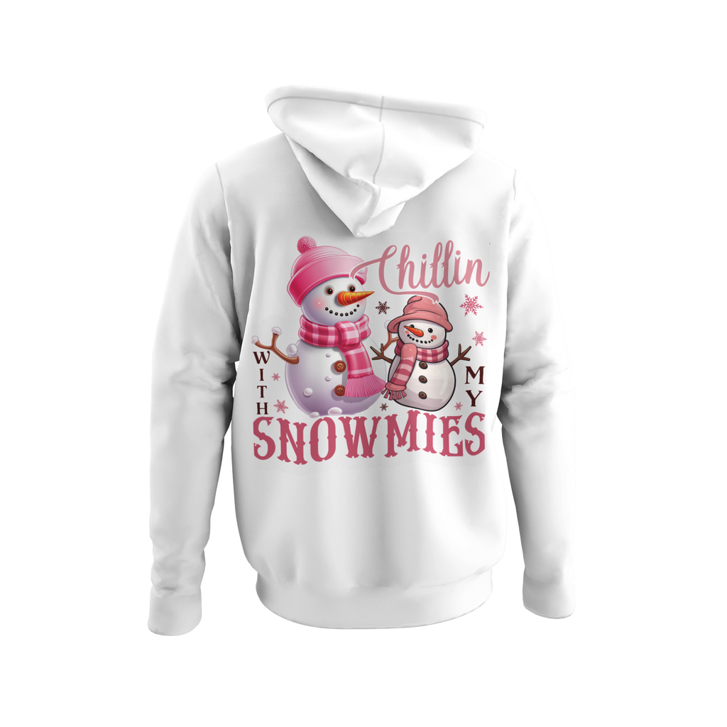 Christmas Crew (Chillin With My Snowmies) adult hoodie