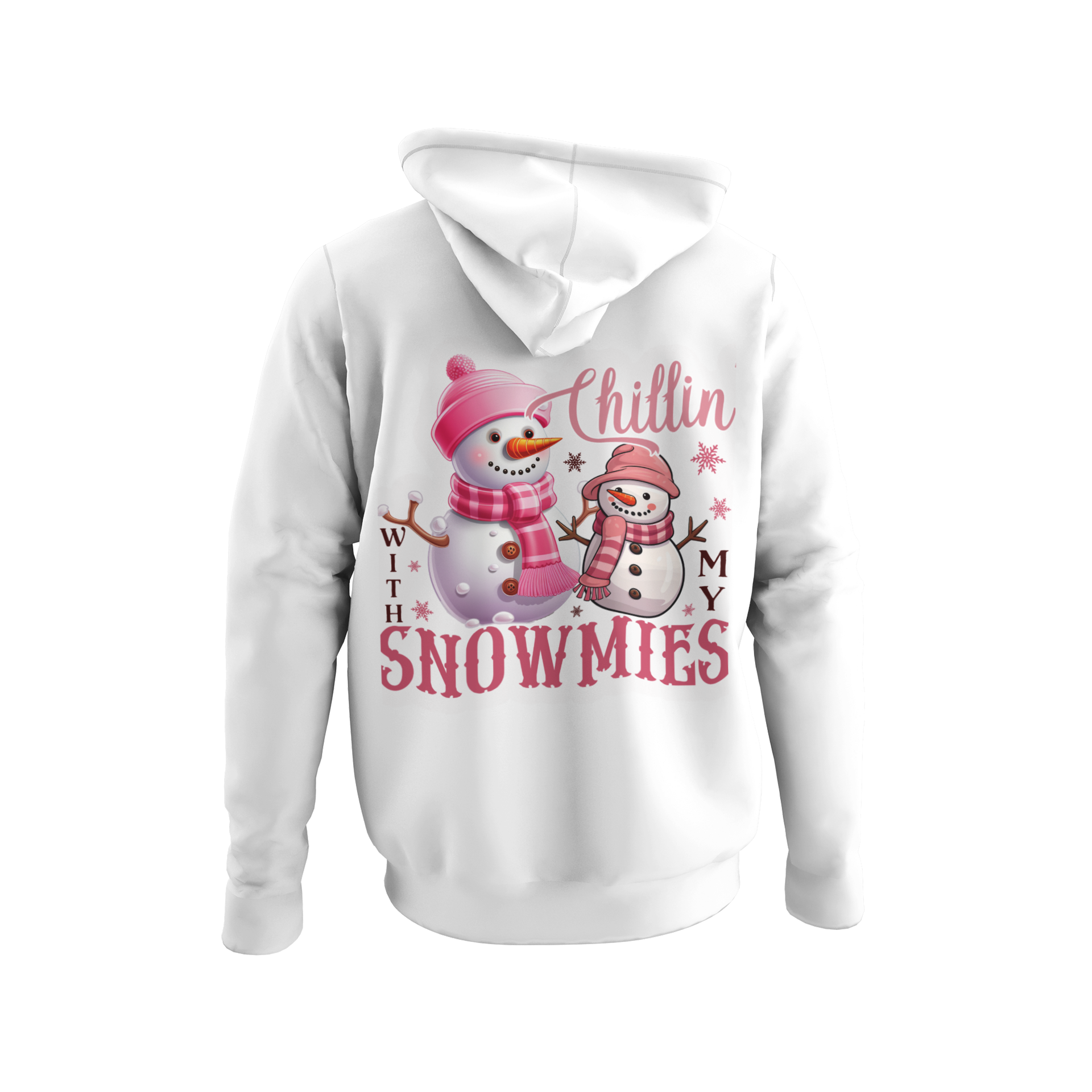 Christmas Crew (Chillin With My Snowmies) adult hoodie