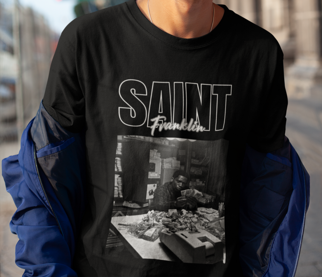 Franklin Saint adult t-shirt