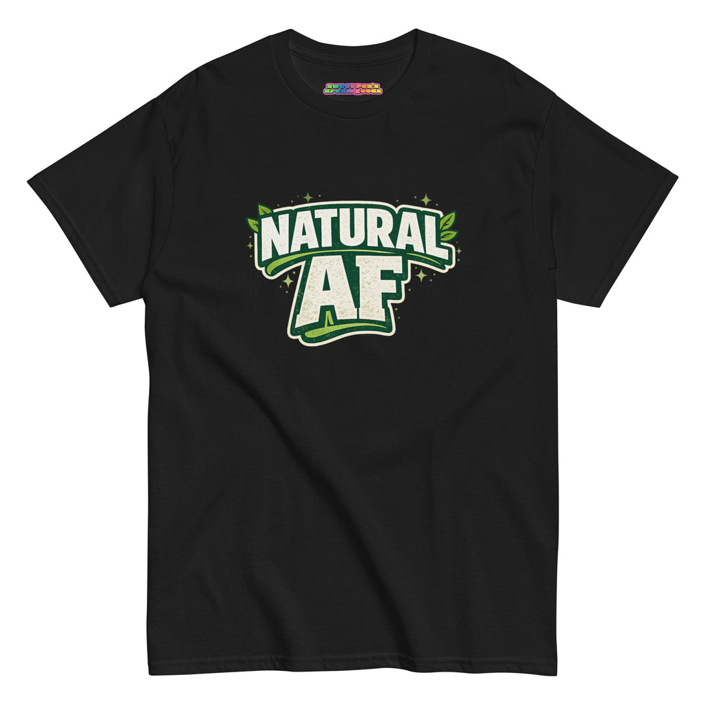 Natural AF adult tee