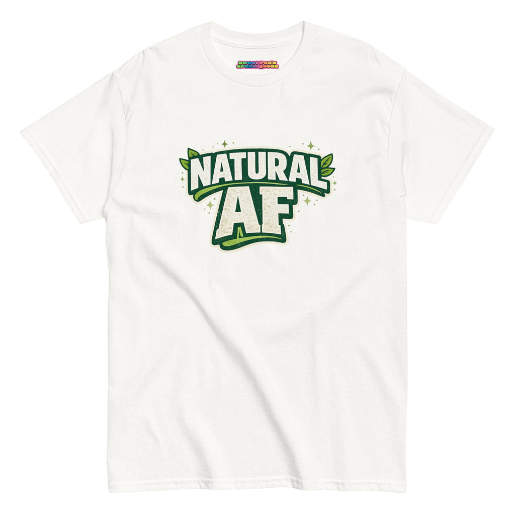 Natural AF adult tee