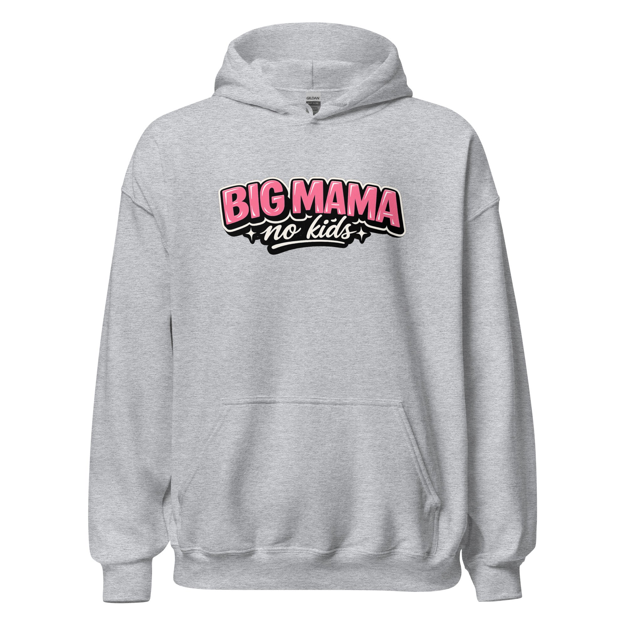 Big Mama No Kids adult hoodie